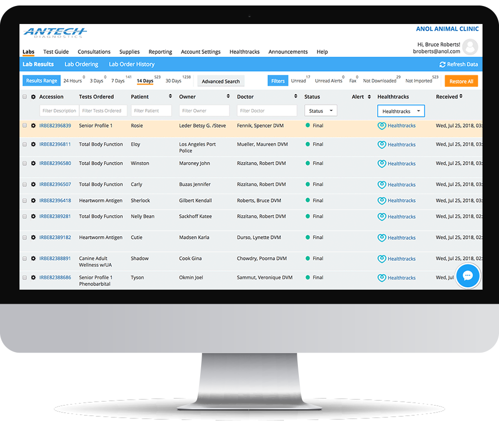 Client Communications - Antech Diagnostics